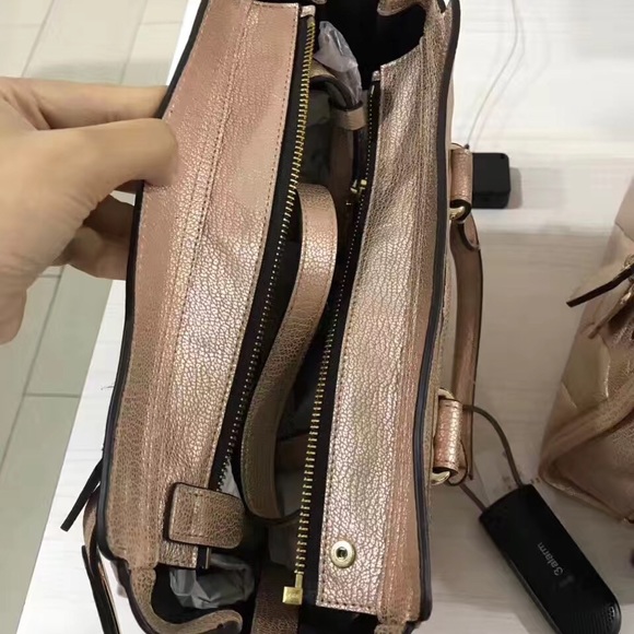 Coach swagger 27 medium size satchel bag NWT rose gold - Picture 12 of 12